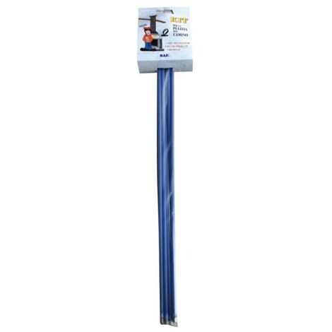 Brosse de cheminée en acier ronde mm 250 kit écologique