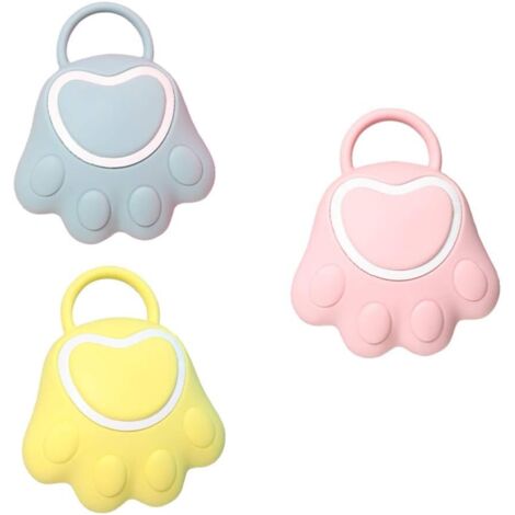Brosse de douche de bébé en silicone 3pcs