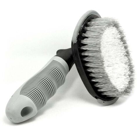 Brosse de lavage de pneus avec poignée universelle en caoutchouc, haute qualité