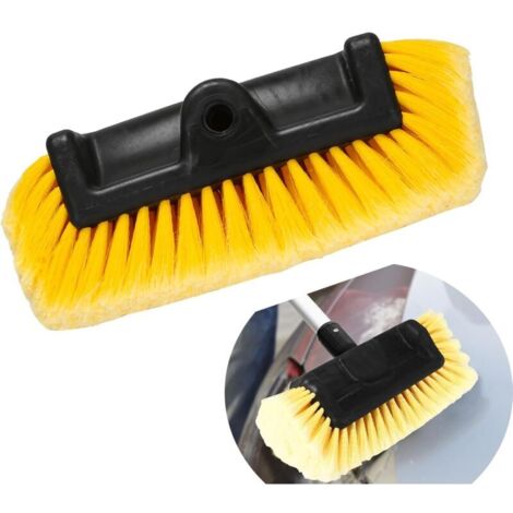 Brosse de lavage pour nettoyer les véhicules, bateaux (Sans barre), 28×13×13cm, 2pcs