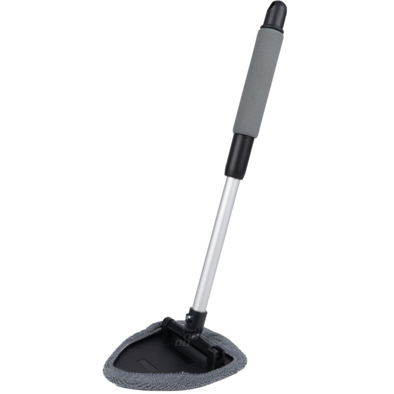 Jardibricodeco - Brosse De Lavage Télescopique Lave-vitre Microfibre Triangulaire