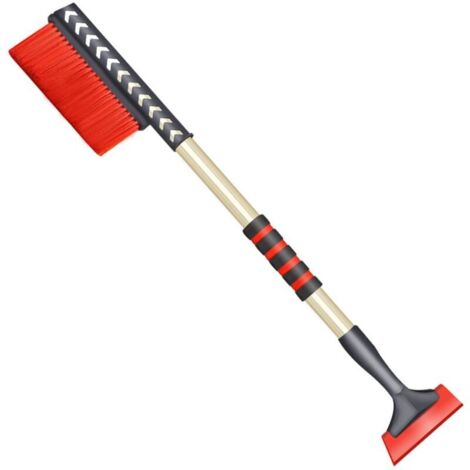 Brosse de Neige détachable hivernale Pelle de Glace, 2 en 1 de la Voiture multifonctionnelle Brosse d'élimination de Neige écran de Glace Extensible et Brosse à Neige kit de Pelle