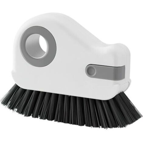 Brosse de nettoyage 2 en 1 pour rainures de fenêtres, cadre de fenêtre, brosse de nettoyage multifonction, brosse de nettoyage des joints, brosse de nettoyage des joints, brosse de net