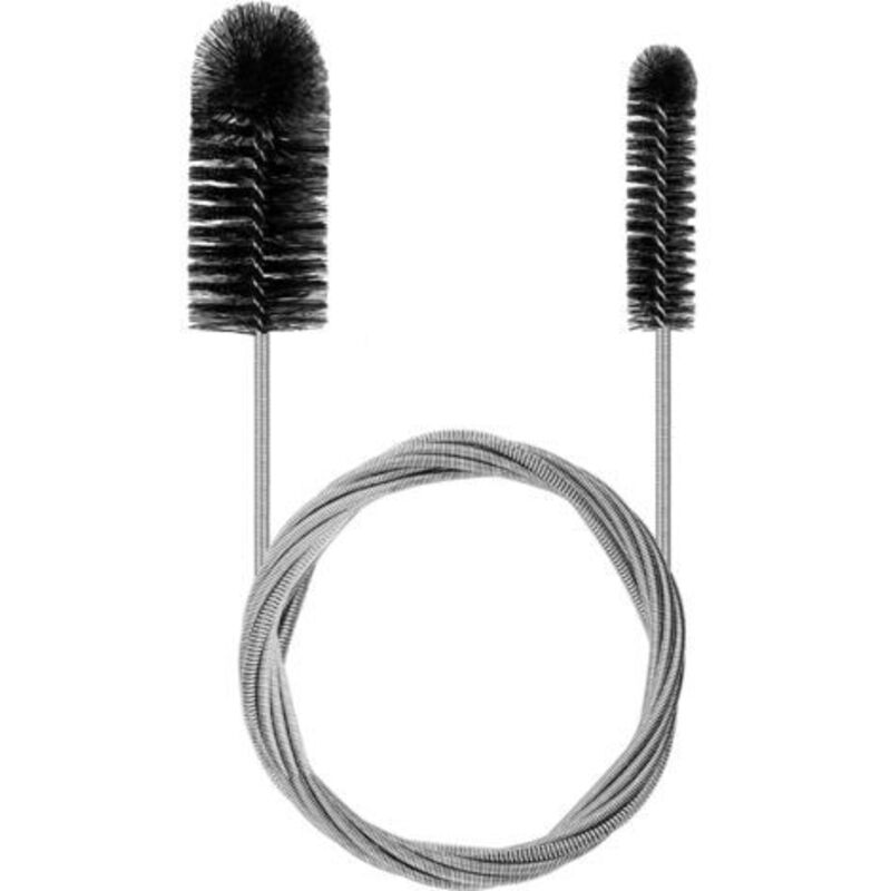 Brosse de Nettoyage 200 cm Petit Goupillon Long Ecouvillon Evier Goupillon Nettoyage Canalisation Flexible Bicéphale Brosse pour Trbou de Vidange
