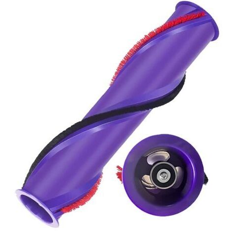 Brosse de Nettoyage avec Vis pour Dyson V10 V8, (Entraînement à 3 Broches, Diamètre de 50MM), Rouleau de Brosse