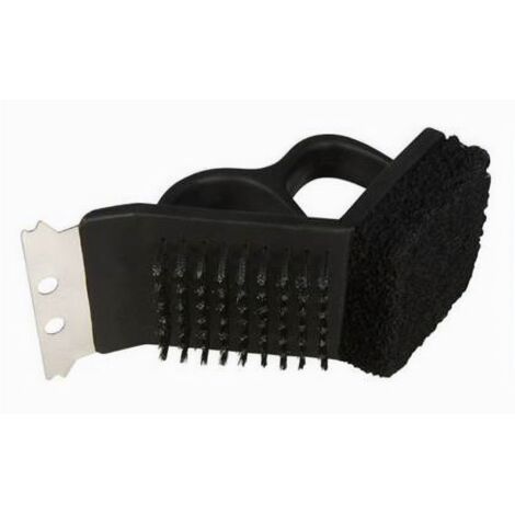 Brosse de nettoyage barbecue generic 3in1 grattoir poils durables