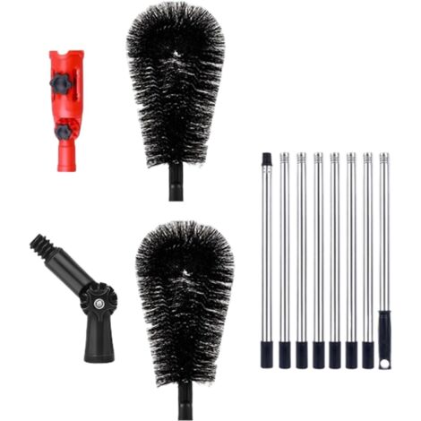 Brosse De Nettoyage De Gouttière - Brosse De Toit À Manche Télescopique -