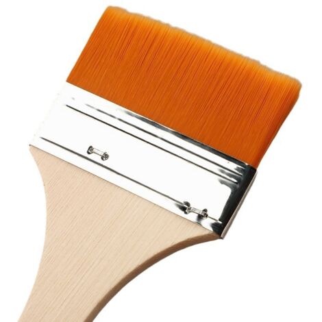Brosse de Nettoyage de Peinture à l'huile Pinceau Fournitures pour étudiants en Art Accessoires pour étudiants en Art Outil de Peinture Fournitures de Bois Blanche