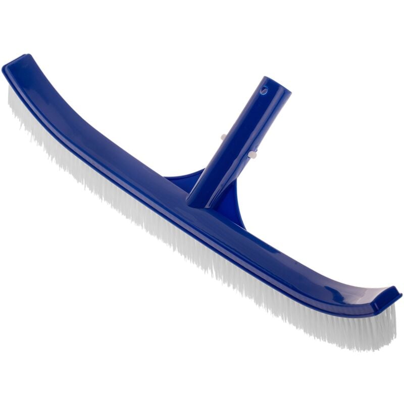 Brosse de nettoyage de piscine couleur bleue 45,5 x 12,5 x 15,5 cm