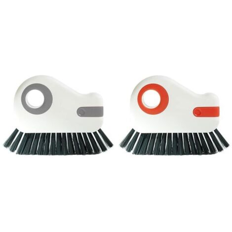 Brosse de nettoyage de rainure de fenêtre 2 en 1, brosse de Rail de fenêtre, outils ménagers, fournitures de nettoyage de vitres