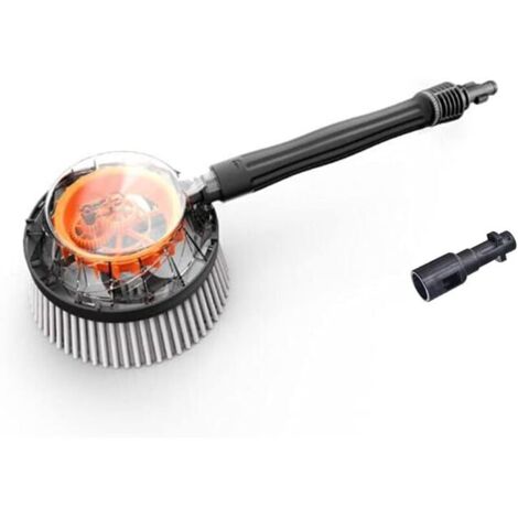 Brosse de nettoyage de surface, brosse de lavage de voiture compatible avec Karcher K2 K3 K4 K5 K6 K7, accessoire de nettoyeur haute pression