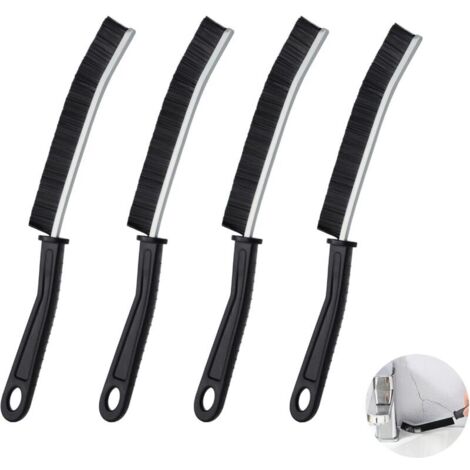 Brosse de Nettoyage des Crevasses, Brosse de Nettoyage des Coins, Nettoyage en Profondeur de la Brosse de Nettoyage pour Toilettes, Salle de Bain, Cuisine et Outil de Nettoyage Domestique