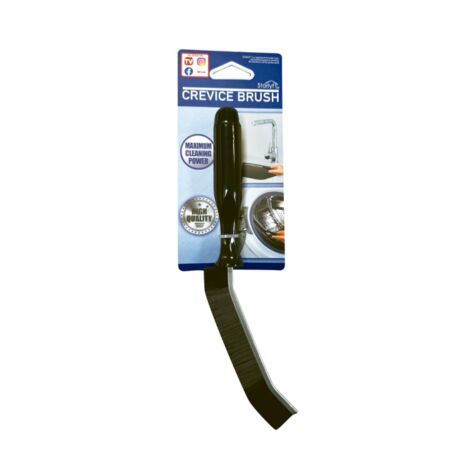 Brosse de nettoyage des crevasses STARLYF BRUSH CREVISSE - VENTEO - Brosse de nettoyage des joints avec poils durs - Outil de nettoyage (noir)