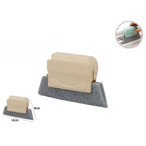 Brosse De Nettoyage Des Rainures De Fenêtres 70208 Chiffon De Nettoyage Des Crevasses Lavable