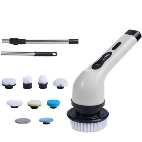 Kit De 27 Brosses De Nettoyage électriques - Pour Jantes, Cuisine, Salle De Bain, Auto