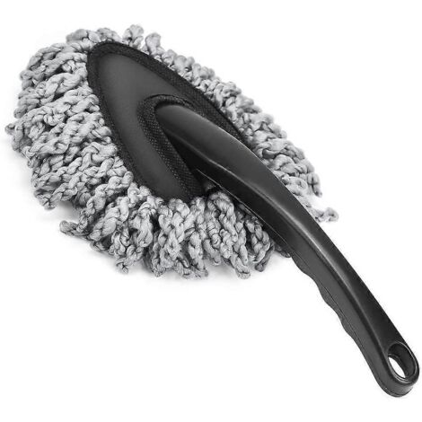 Brosse de nettoyage multifonctionnelle en microfibre pour voiture, intérieur et extérieur, tableau de bord, kit de dépoussiérage et de lavage pour voiture, maison et cuisine.