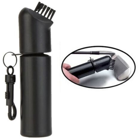 Brosse de nettoyage pour clubs de golf, brosse portable en plastique pour clubs de golf