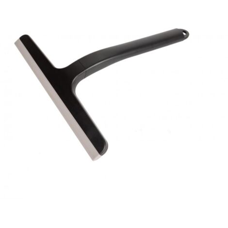 Brosse de Nettoyage pour Douche et Vitres, 23 cm, Silicone pour Nettoyage Sans Traces, Pour Verre, Acrylique