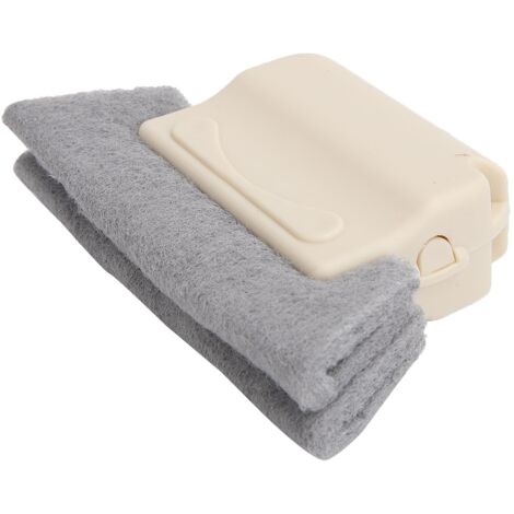 Brosse de Nettoyage pour Fenêtres - Outil de Nettoyage pour Fentes et Rails de Fenêtre