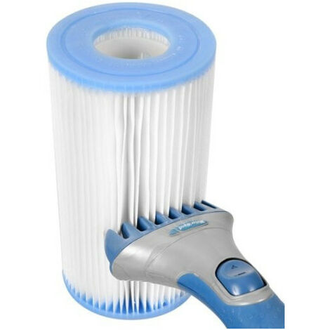 Pistolet brosse de nettoyage pour filtre de spa – 8 jets puissants – Nettoyage en profondeur des cartouches – Accessoire pour robot de piscine – Jardiboutique