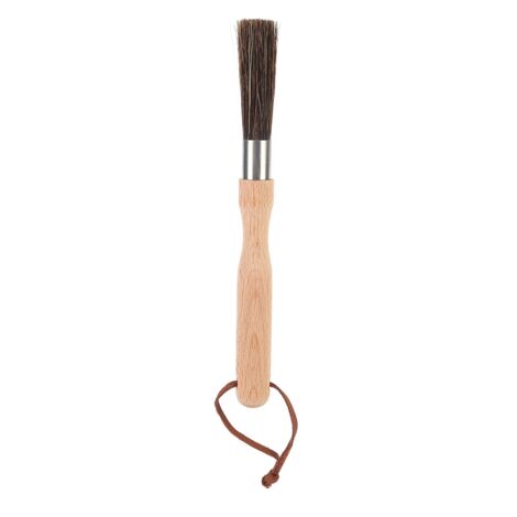 Brosse de Nettoyage pour Moulin à Café en Poudre avec Manche en Bois - Accessoire Machine à Café