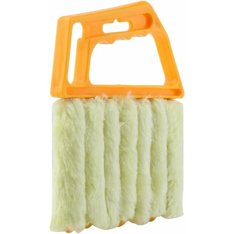 Brosse de Nettoyage pour Stores vénitiens, Brosse de Nettoyage pour fenêtre, climatiseur, dépoussiérant, Lavable，