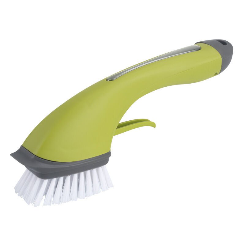 Brosse de Nettoyage pour Vaisselle, Plats, poêles, Cuisine, vert, 29.5*9.5*6.2cm