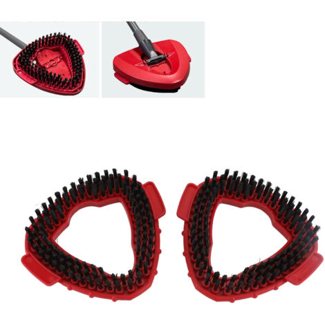 Brosse de Nettoyage Triangulaire avec 2 Pièces Compatible avec Système EasyWring de OCeda pour Lavage des Sols et Tuiles
