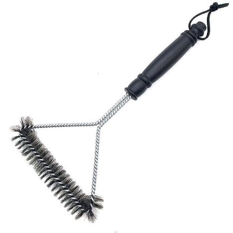 brosse De Nettoyage Triangulaire Pour Grille De Barbecue 30,5 Cm