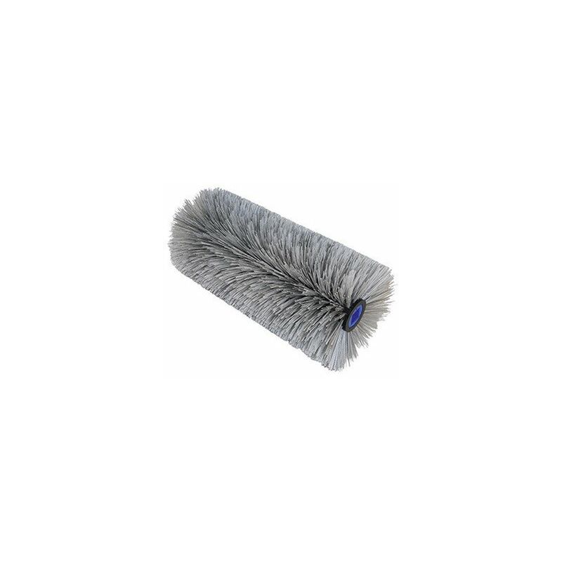 Brosse de nettoyage type GRIZZLY adaptable BEMA 20, BEMA Agrar, Kommunal Dual 520. Couleur blanche. Ø510 mm x L 750 mm. Largeur