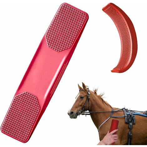 Brosse de pansage, peigne de massage pour chevaux, brosses de pansage, brosse multifonctions en crin de cheval