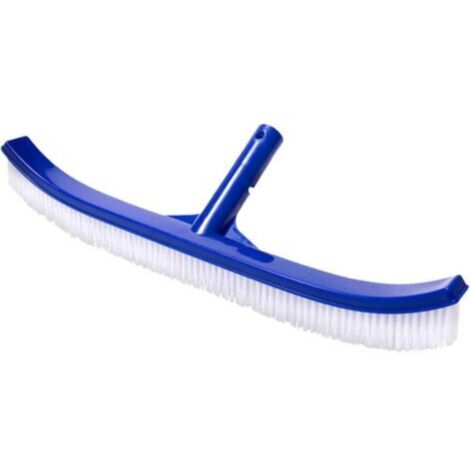 Brosse de piscine, brosse de nettoyage de piscine, nettoyeur de brosse de piscine à ligne de colle forte de 18 pouces, nettoyeur léger multi-usages, poils denses, entretien efficace de la piscine