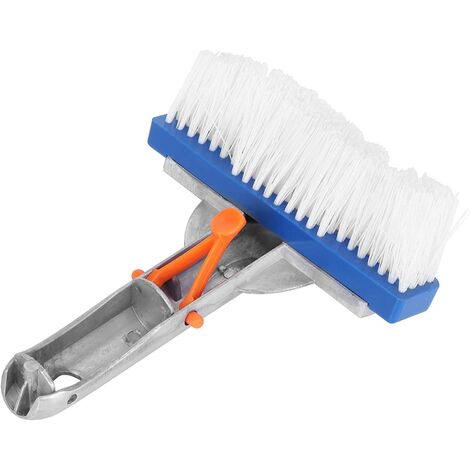 Brosse de Piscine, Brosse de Piscine 5.5in Brosse de Nettoyage de Mur de Piscine en Nylon Portable Accessoire de Brosse de Nettoyage de Sol Environ 147g