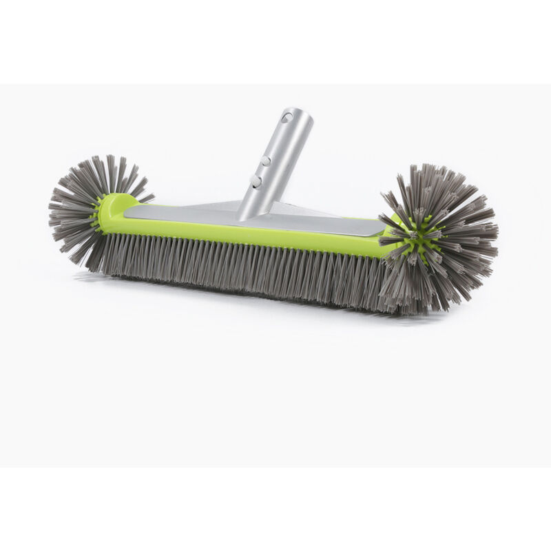 Brosse de Piscine de Remplacement 45cm, Accessoires pour Le Nettoyage des parois de la Piscine, Installation Simple, Poils hémisphériques