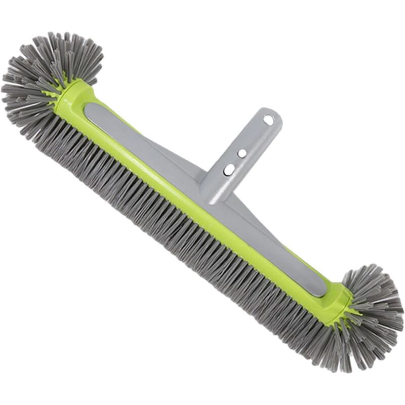 Brosse de Piscine de Remplacement 45cm, Accessoires pour Le Nettoyage des parois de la Piscine, Installation Simple, Poils hémisphériques