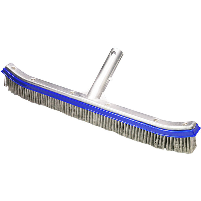 Brosse de piscine robuste pour aquarium, mousse d'algues, brosses de nettoyage, outils de nettoyage pour murs, carrelage, sol, fond d'étang (18 po,
