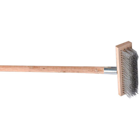 Brosse de Plancher de Surface Rugueuse Robuste, Broche en Caoutchouc Rébarrant de Poils de Compagnie Broche à Balais Commercial Extérieur