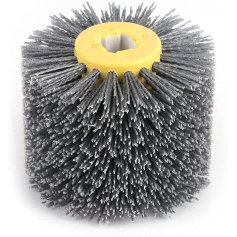 Brosse de Polissage de broyage de Roue de Dessin de Fil Roue de Polissage à disques empilés Disque Polissage Buffing Pads Roues 100 x 120 mm 120 Roue