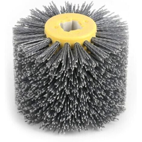 Brosse de Polissage de broyage de Roue de Dessin de Fil Roue de Polissage à disques empilés Disque Polissage Buffing Pads Roues 100 x 120 mm 120 Roue