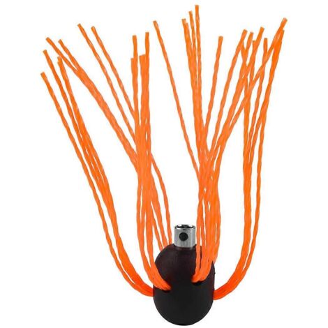 Brosse de ramonage, tête de brosse rotative pour le nettoyage des conduits de cheminée --