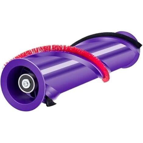 Brosse de Rechange Compatible avec Dyson V10 Cyclone, V10 Absolute, V10 Animal, V10 Total Clean – Rouleau de Brosse d’aspirateur Sans Fil, Pièce Détachée 3 Pôles Ø50mm Remplace Dyson 969569-01