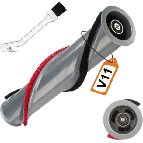 Brosse de Rechange Compatible avec Dyson V11, V11 Absolute, V11 Animal, SV14 – Rouleau de Brosse pour Aspirateur Sans Fil Dyson, Accessoire Tête d’Aspiration, Remplace Pièces 970135-01 & 970100-05
