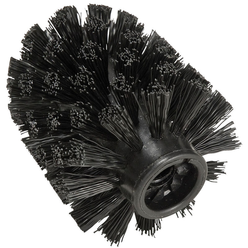 Brosse de rechange pour ensemble wc Noir ø 8 cm - Wenko