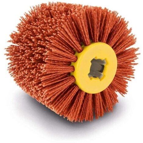 Brosse de rechange pour machine à ragréage Scheppach MRS1300 - Nylon 120mm