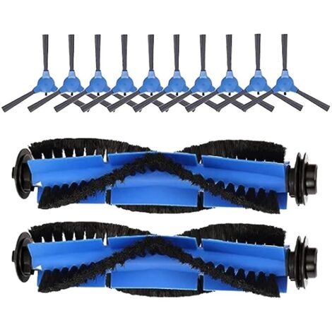 Brosse de rechange pour Robovac 11s, g30/ Edge/hybride, g15, g20/ Hybride, g35, g40/ Hybride, pour R550 650 35