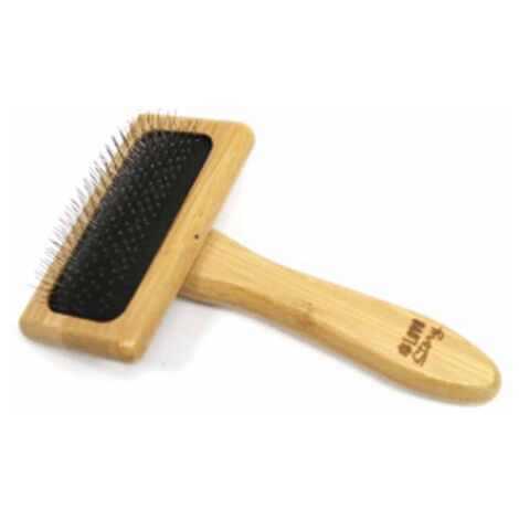 Brosse de Toilettage "Bambou" 15cm Naturel