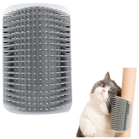 Brosse de toilettage - Non spécifié - Angle - Multifonctionnelle - Design angulaire - Facile à installer