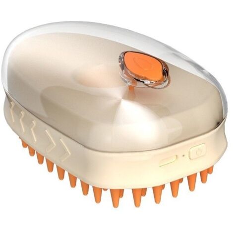 Brosse de toilettage pour animaux de compagnie 3-en-1, brosse à vapeur pour chat, outil de toilettage électrique