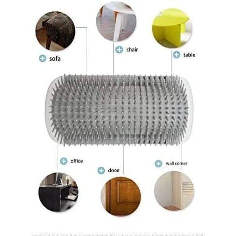 Brosse de toilettage pour chat avec herbe à chat-Fei Yu