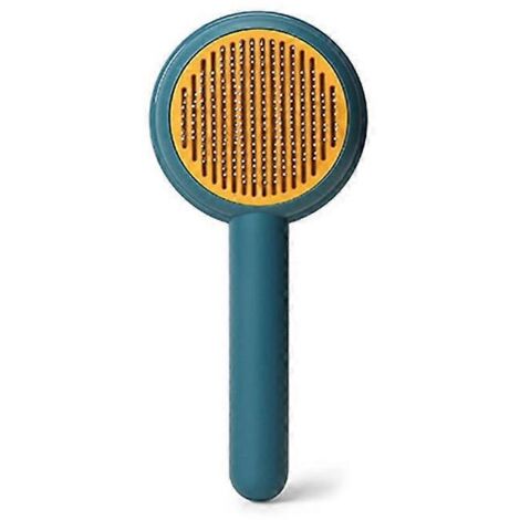 Brosse de toilettage pour chat, peigne de massage anti-perte de poils, outil de démêlage doux pour animaux.